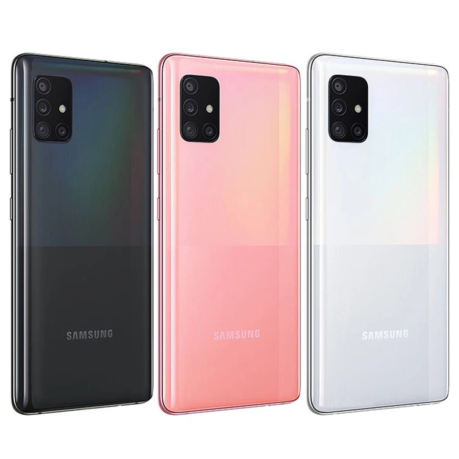 2020 оригинальный Samsung Galaxy A51 A515F/DSN мобильный телефон 6 ГБ ОЗУ 128 Гб ПЗУ Восьмиядерный