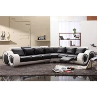 modern style living room genuine leather sofa a1315