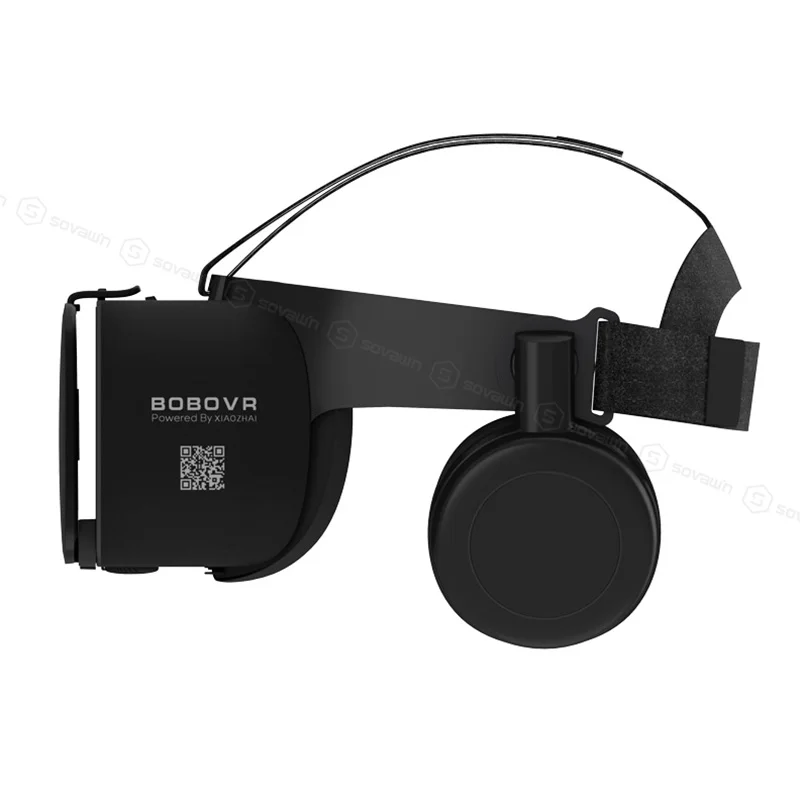 BOBO VR Z6 3D очки Виртуальная реальность для смартфона черный Google Cardboard VR гарнитура шлем Стерео BOBOVR для андроид 4,7-6,2'