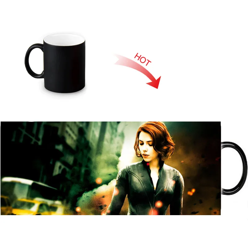 Заказные керамические кофейные кружки Scarlett Johansson молочный чай волшебная кружка