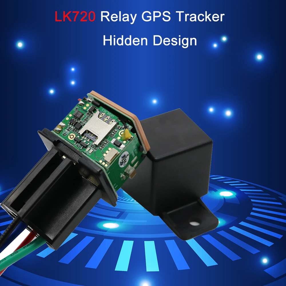 Gps трекер автомобиля CJ720 gps Отслеживающие реле gps трекер Авто LK720 gps GSM локатор отслеживающее устройство ударная сигнализация отключение масла