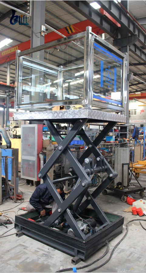 Custom Cabinet Machine Hydrualic Electro Hydraulic Platform Electric Motor Lifter |