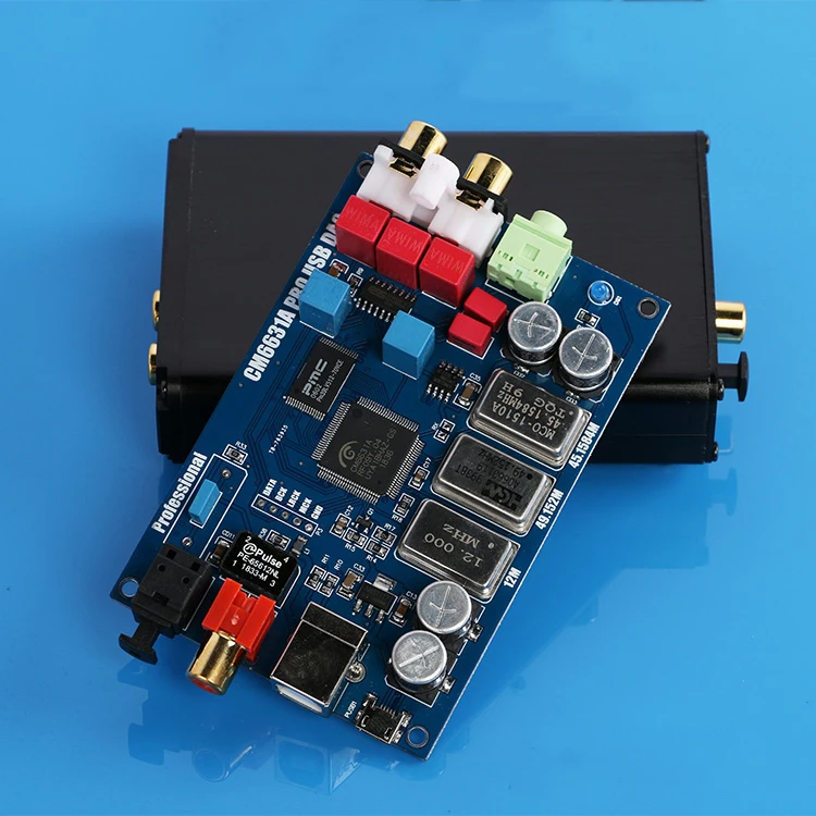 HIFI аудио CM6631A цифровой интерфейс 32/24 бит 192K звуковая карта USB к I2S IIS SPDIF оптический