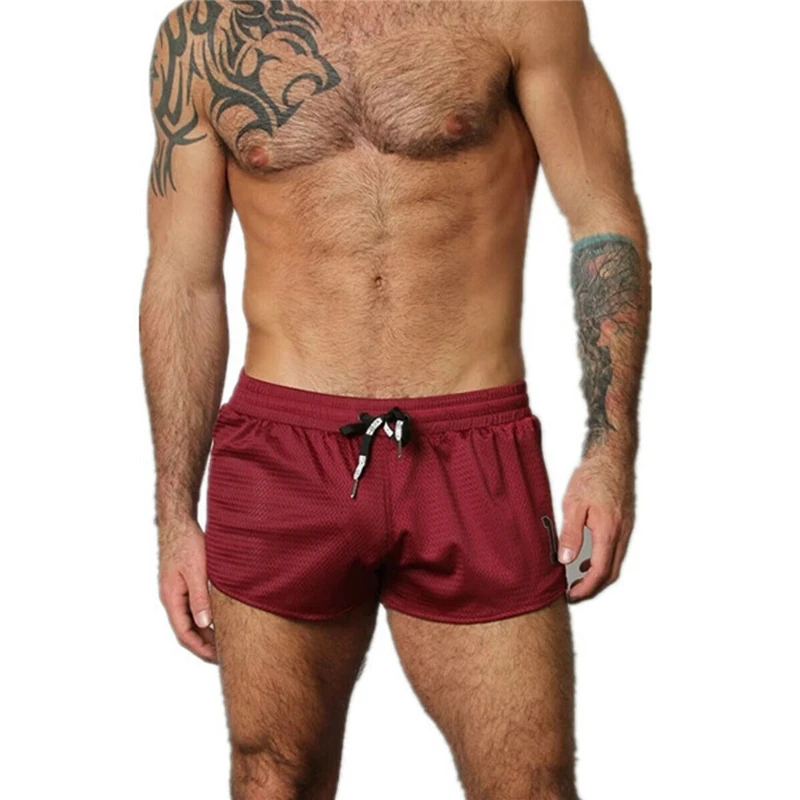 Новые летние мужские шорты для пробежки бега спортзала Спортивные Повседневные