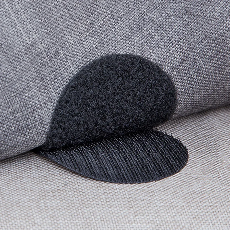 15PCS/set Non-marking Back Sofa Holder Self-adhesive Multi-purpose Sheet Mat Anti-slip Double-sided Round Velcro Carpet Stickers | Дом и сад