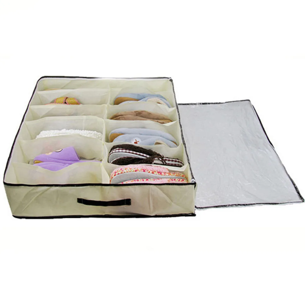 Шкаф для обуви складной с 12 ячейками подстилка хранения держатель органайзер