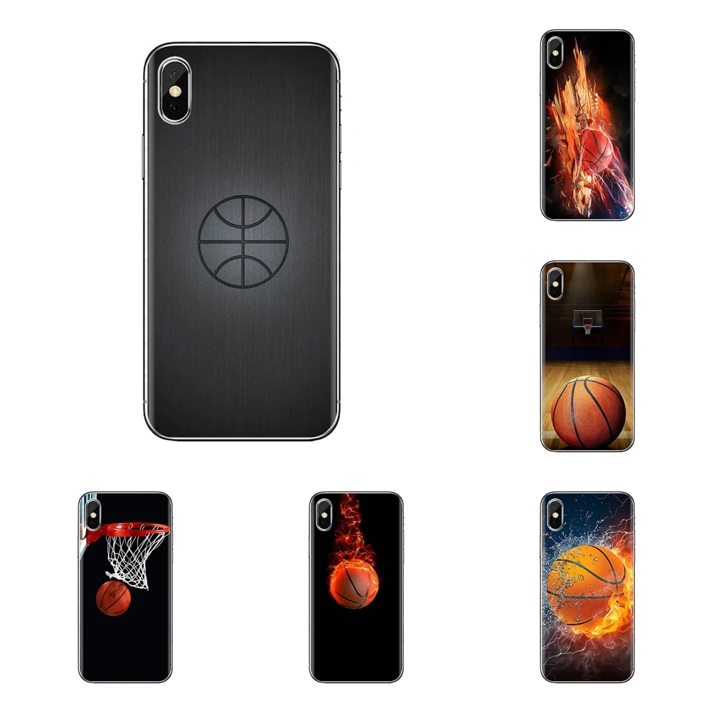 Прозрачные чехлы из ТПУ баскетбольный мяч огненная вода принт для Xiaomi Redmi 4 3 3S Pro mi