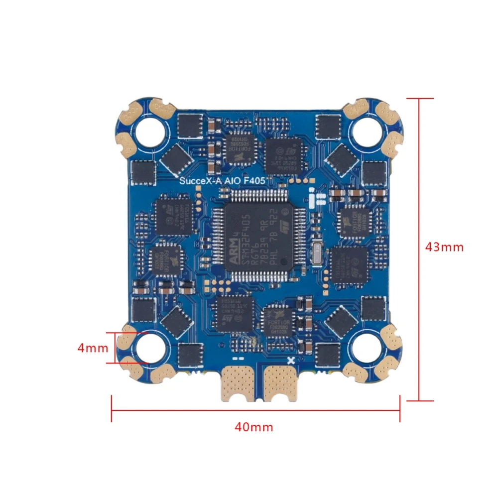 Контроллер полета iFlight sucex-A F4 40A ESC AIO интегрированная плата FC MPU6000 2-6S для RC DIY FPV Racing