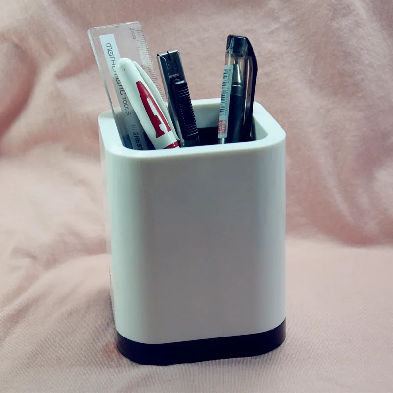 

Pencil Pen Holder Round Pencil Cup Stationery Desk Storage Box Used for Home Office Bedroom Control Storage Box