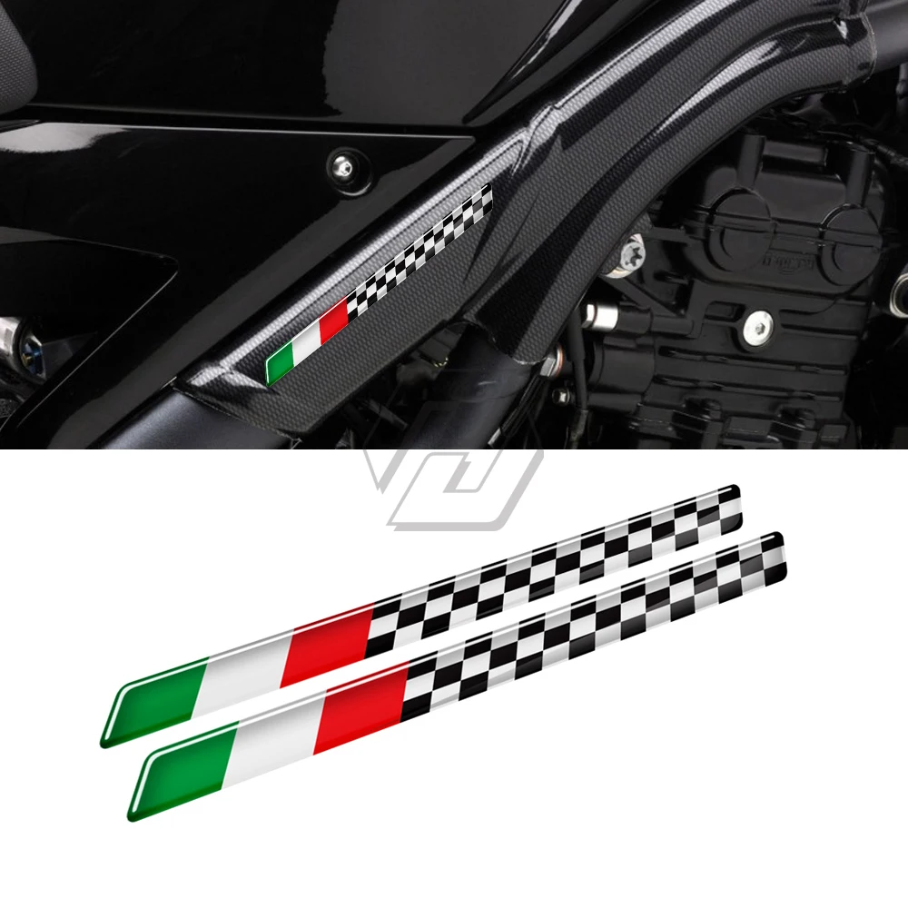 3D Motorcycle Sticker Italy Flag Motorbike Racing Car Decals | Автомобили и мотоциклы