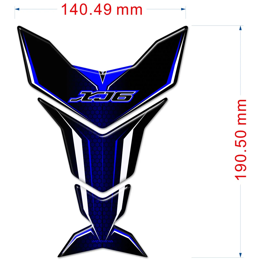 Для Yamaha XJ6 Diversion Tankpad мотоциклетная накладка на бак Защитная Наклейка Наклейки