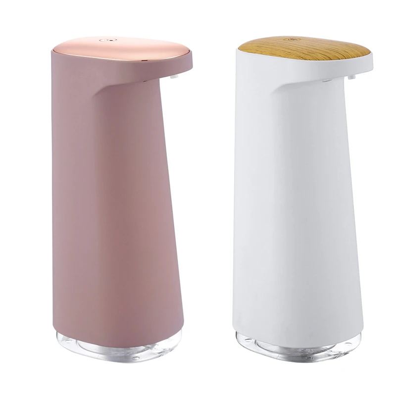 

Автоматический дозатор пенного мыла, умный диспенсер для мытья рук с умным датчиком, 2 шт., розовый и белый