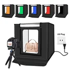 Мини-светильник студия PULUZ, 40 см, софтбокс с подсветкой, световой короб для фотографирования, Складная Настольная Фотография