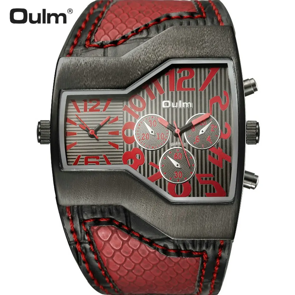 Оригинальные военные часы OULM спортивные мужские 2020 повседневные модные наручные