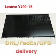 Y700-15  Original New Full Lenovo Ideapad Y700-15 UHD/FHD 15.6 LCD  LED Touch Screen Digitizer Assembly Bezel