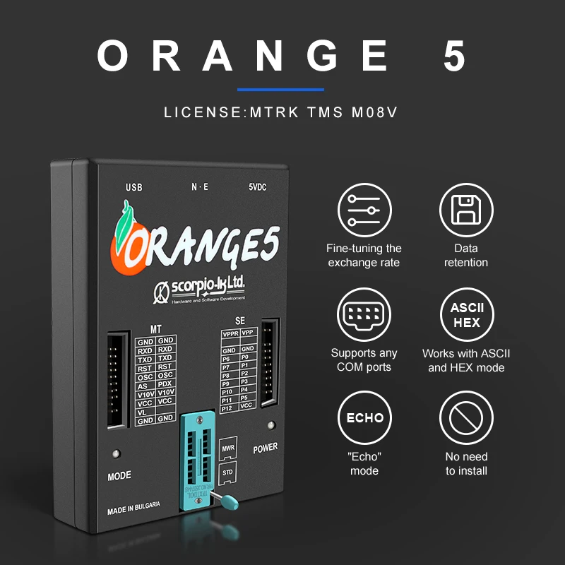 OEM Orange5 Professional Programming Device Software V1.34+software with full adapters ORANGE 5 Systems: XP WIN7 WIN8 | Автомобили и
