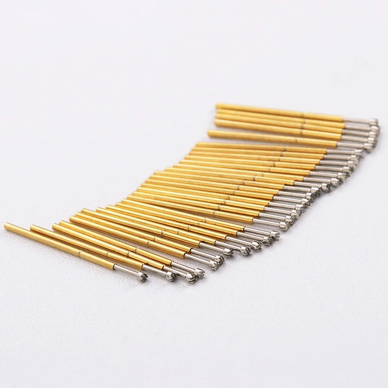 P50 Series Nickel Plated Brass Spring Test Probe Pin Pogo Electric Detection Needle ICT FCT PCB Tool P50-B P50-B1
