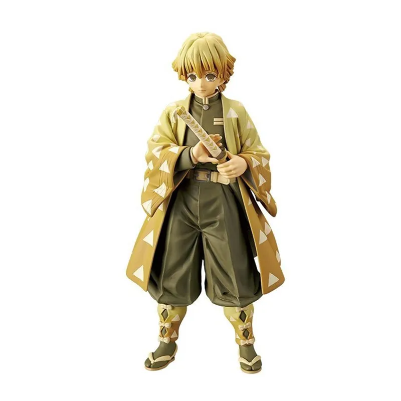 Фиолетовый Аниме Фигурка модель демон убийца Kimetsu No Yaiba Q Posket Kamado Tanjirou Kamado Nezuko Agatsuma Zenitsu Фигурки игрушки - Цвет: Фиолетовый