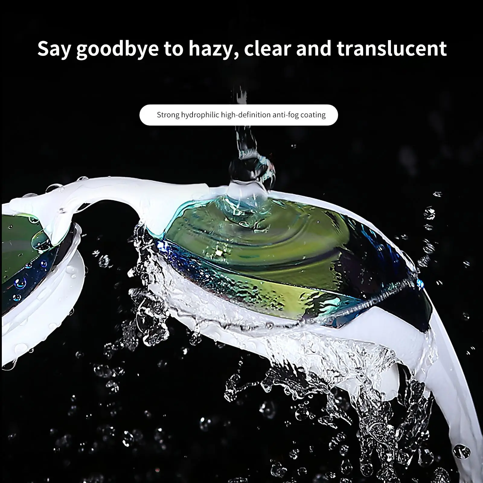 

Swim Silicone Anti-Fog Coated Water Diopter Swimming Waterproof Eyewear Glasses Mask Adult Comfort Swimming Goggles