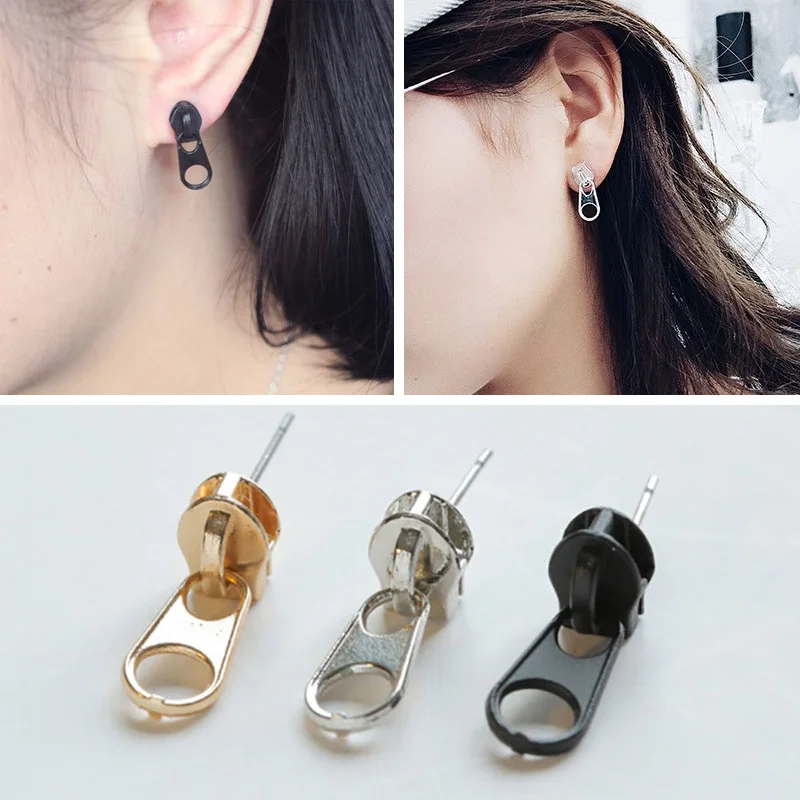 Женские серьги гвоздики Zippe простые для девушек 2019|Серьги-гвоздики| |