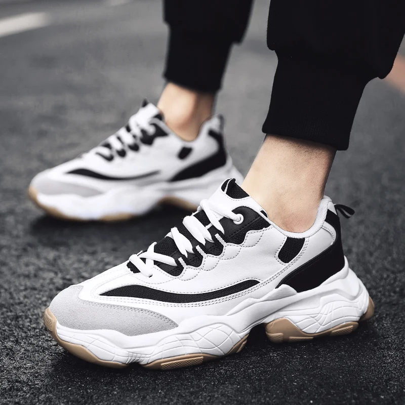 2020 Brand Shoes Men Casual Breathable Lace-up Mesh Sneakers Light Fashion Male Comfortable Trainers Tenis Masculino Adulto | Обувь