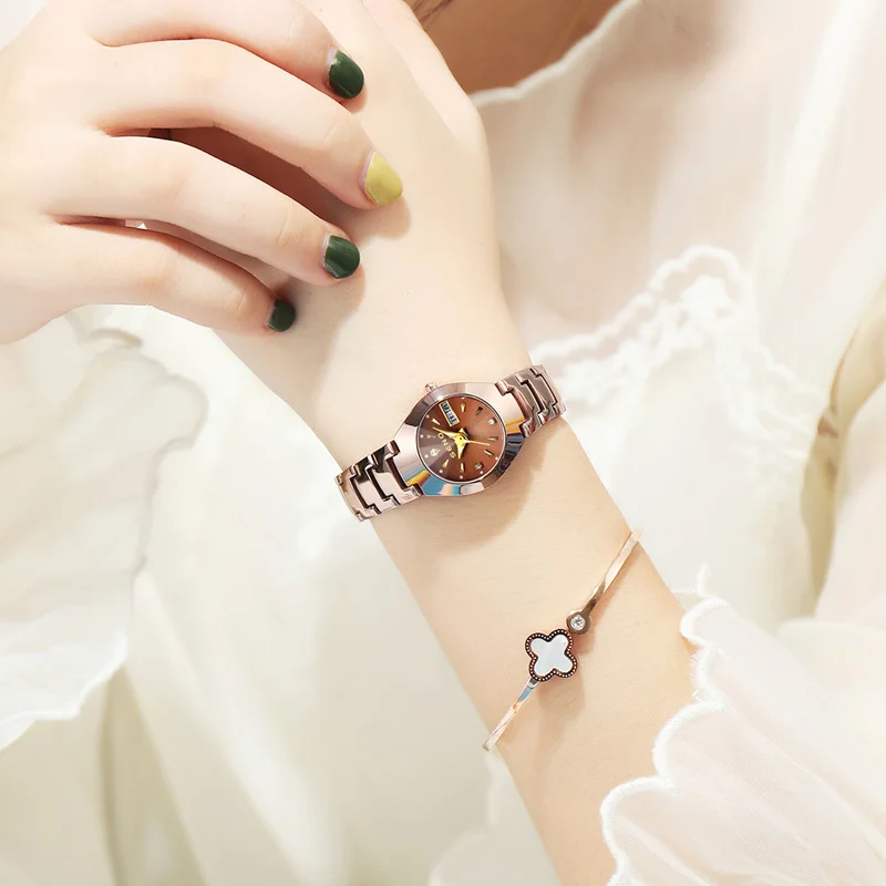 2021 new Couples fashion watches Women brand diamond quartz Waterproof watch Luminous Men's watches for two lovers clocks casual