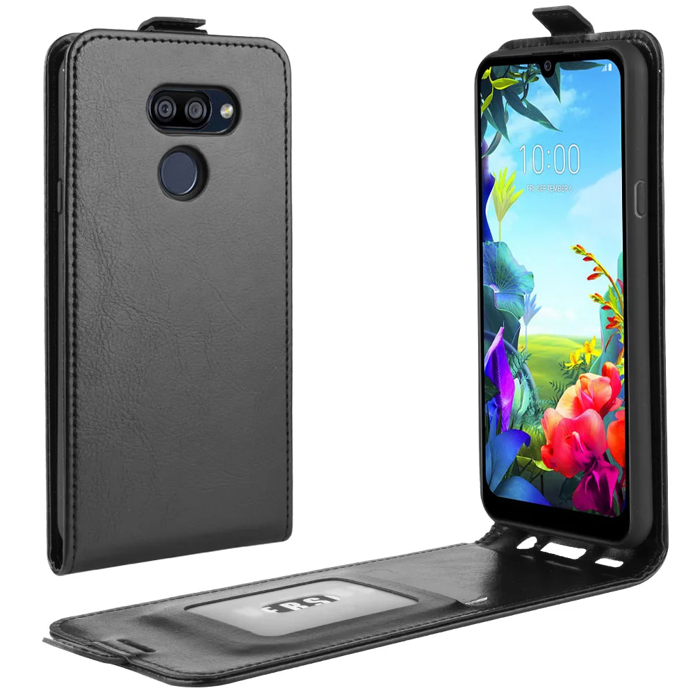 Чехол книжка из искусственной кожи для LG K40S популярный цветной чехол телефона