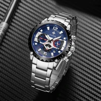 2022 wwoor men watch top luxury brand big dial sport watches mens chronograph quartz wristwatch luminous clock relogio masculino