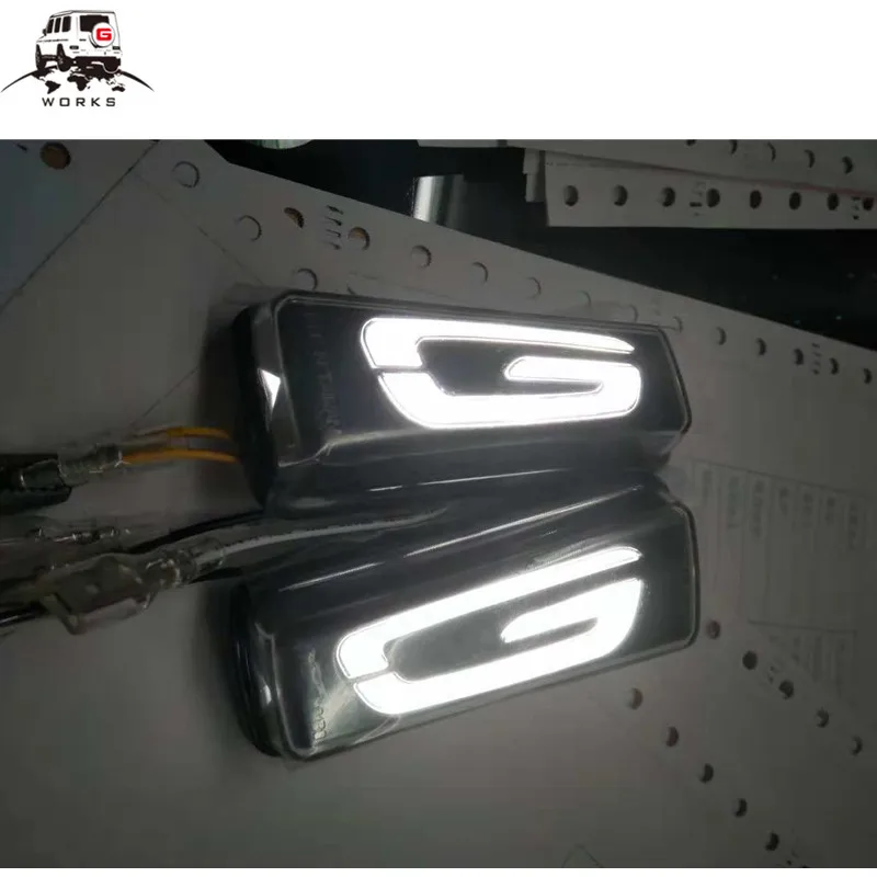 W463 светильник отражателя крыла подходит для G-class G350 G500 G55 G63-G-style fender поворотный