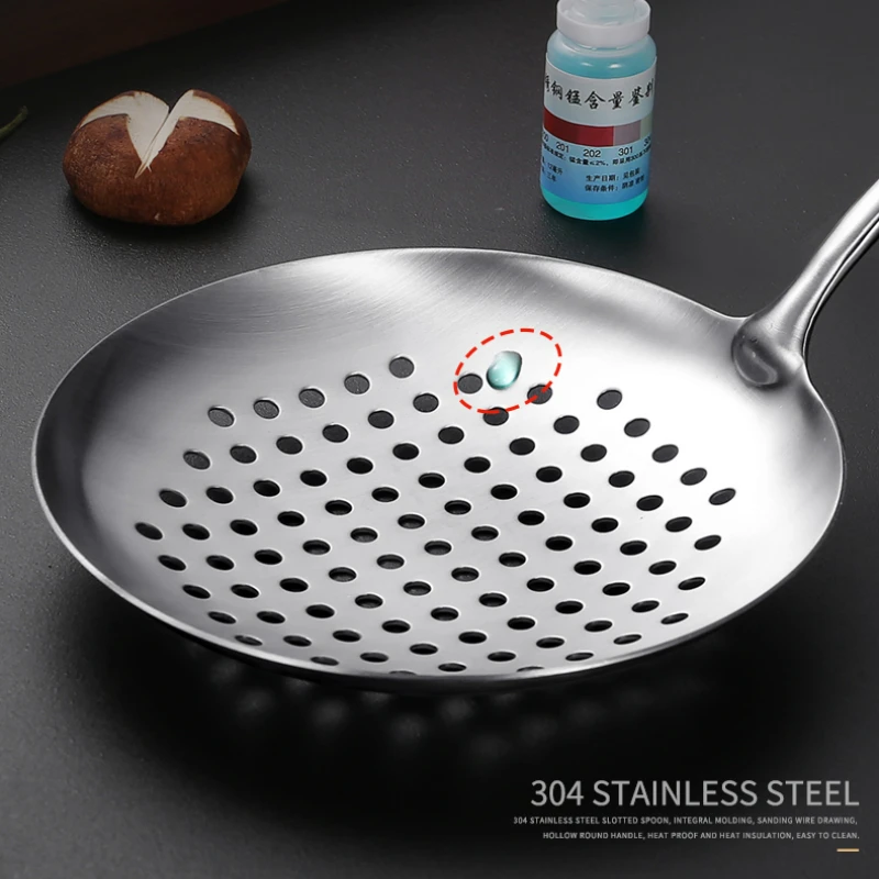 Дуршлаг из нержавеющей стали 304 дуршлаг сетчатая фритюрница искусственная ложка