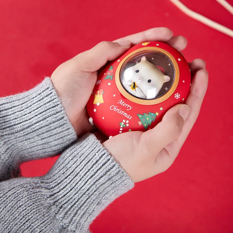 

Red Hamster Hand Warmer and Power Bank 2-In-1 Portable USB Charging Hand Warmer for Girls