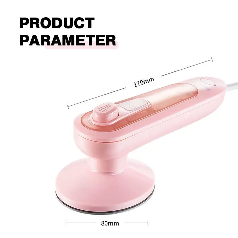 

Portable Mini Handheld Garment Steamer Fast-Heat Steam Iron Ironing Machine for Home Travel Hanging Electric Clothes Generator