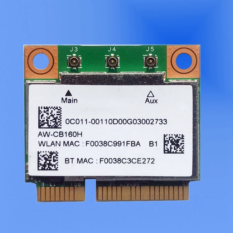 AW-CB160H BCM94360HMB 802.11AC 1300 Мбит/с WIFI Беспроводная Wi-Fi Bluetooth 4 0 Mini PCI-E карта | Компьютеры и
