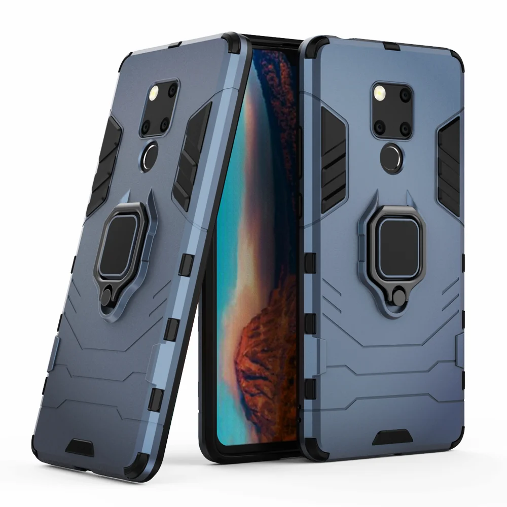 for huawei mate 20x case shockproof ring stand bumper silicone pc phone back cover for huawei mate 20 x mate20x evr l29 fundas free global shipping