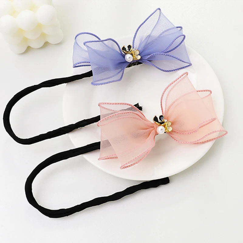 

1PC Little Girl Headwear DIY Flower Donut Maker Tools Bun Hairstyle Hairdressing Tools Foldable Fashion Girls Hair Accessories