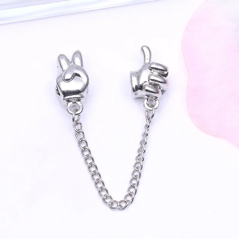 Boosbiy Горячая Продажа Европейская мода животное жеста безопасности цепь подходит