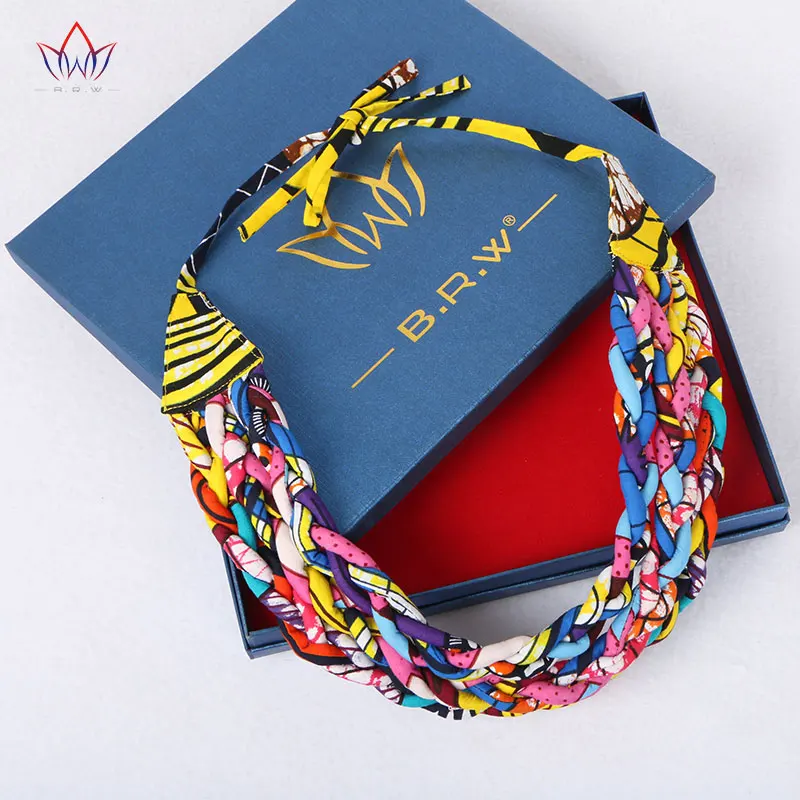 Ожерелье с Африканским принтом колье Анкары африканские этнические ювелирные