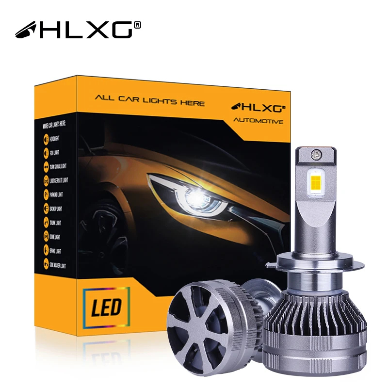 H4 HB3 HB4 led Canbus Авто лампы головной светильник 25000LM 12V Супер мощный турбо H8 H9 H11 H16JP 9005