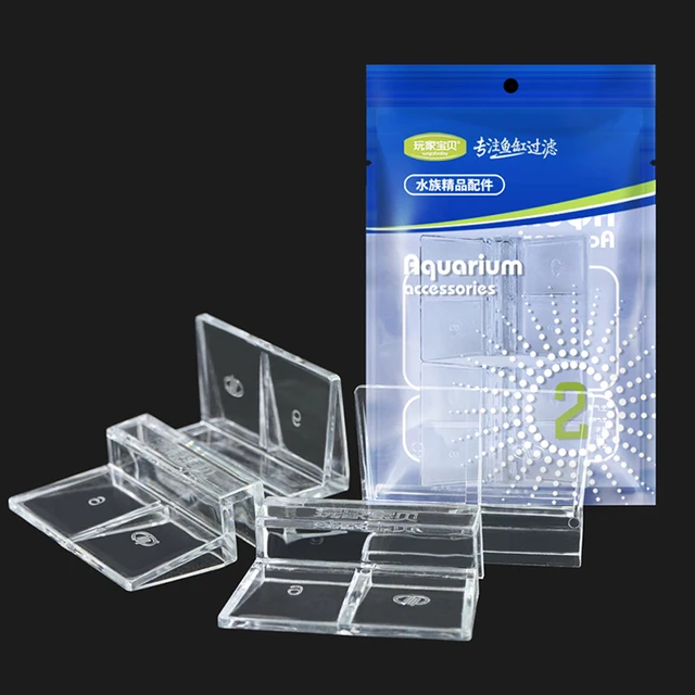 Aquarium Fish Tank Acrylic Clips Fish Aquatic Pet Parts Glass Cover Support Holders 5/6/8/10/12mm 5