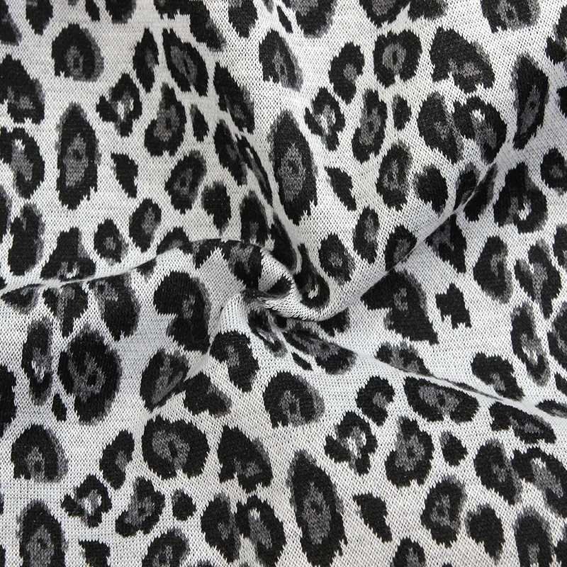 

Geebro Fashion Spring Winter Autumn Leopard Print Beanie Hat Cotton Skull Caps For Kids Children Boy Girl Beanies Warm