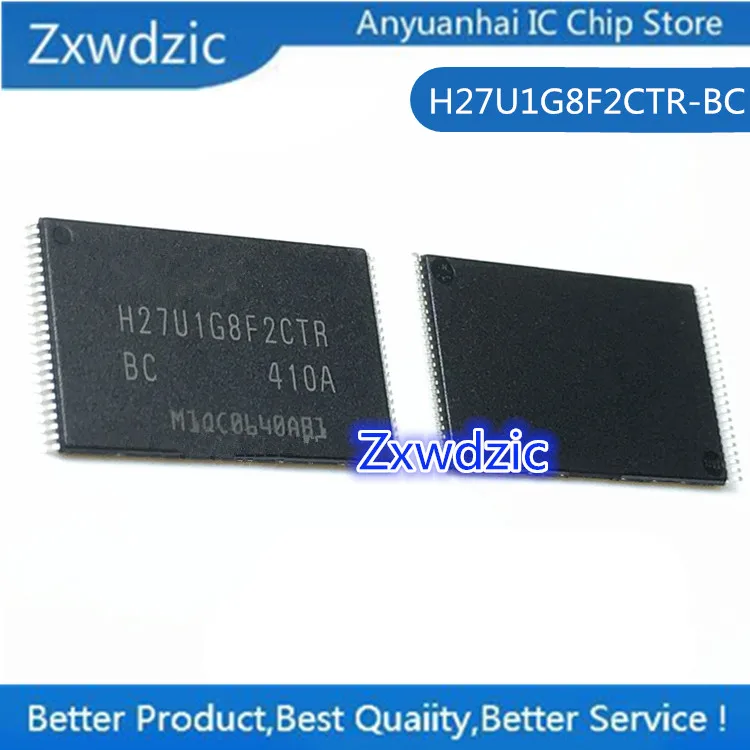 

2 PCS 100% new original H27U1G8F2CTR-BC TSOP-48 Memory chip H27U1G8F2CTR BC