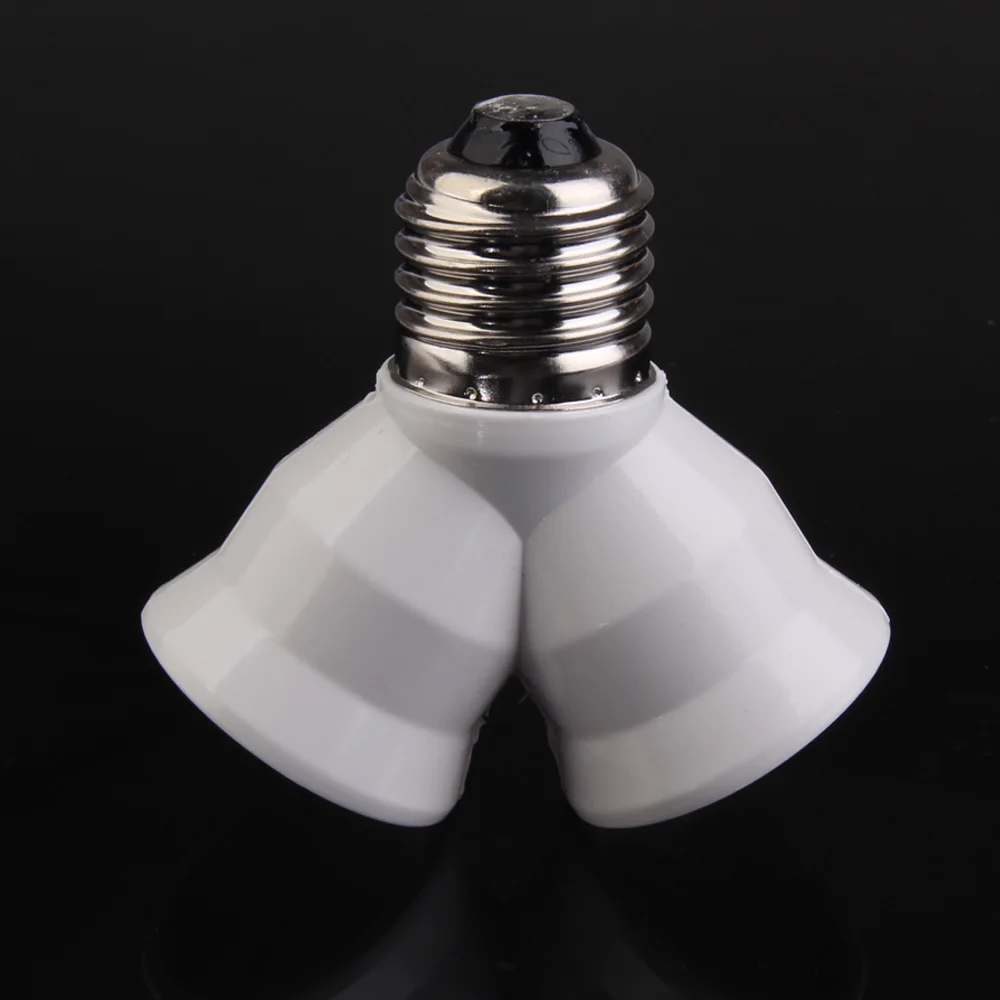 

Цоколь для лампы E27, переходник-разветвитель с 1 на 2 лампочек, конвертер, розетка, практичные бытовые принадлежности