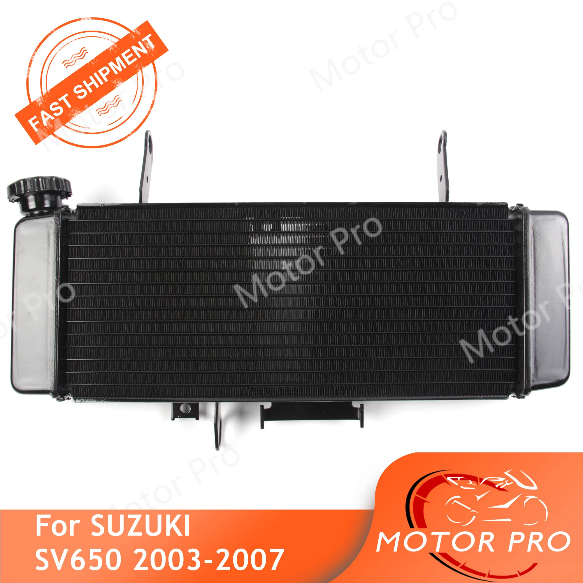 Radiator For Suzuki SV650 2003 - 2007 Cooling Cooler Motorcycle Replacement Accessories SV 650 Black 2004 2005 2006 03 04 05 06 |
