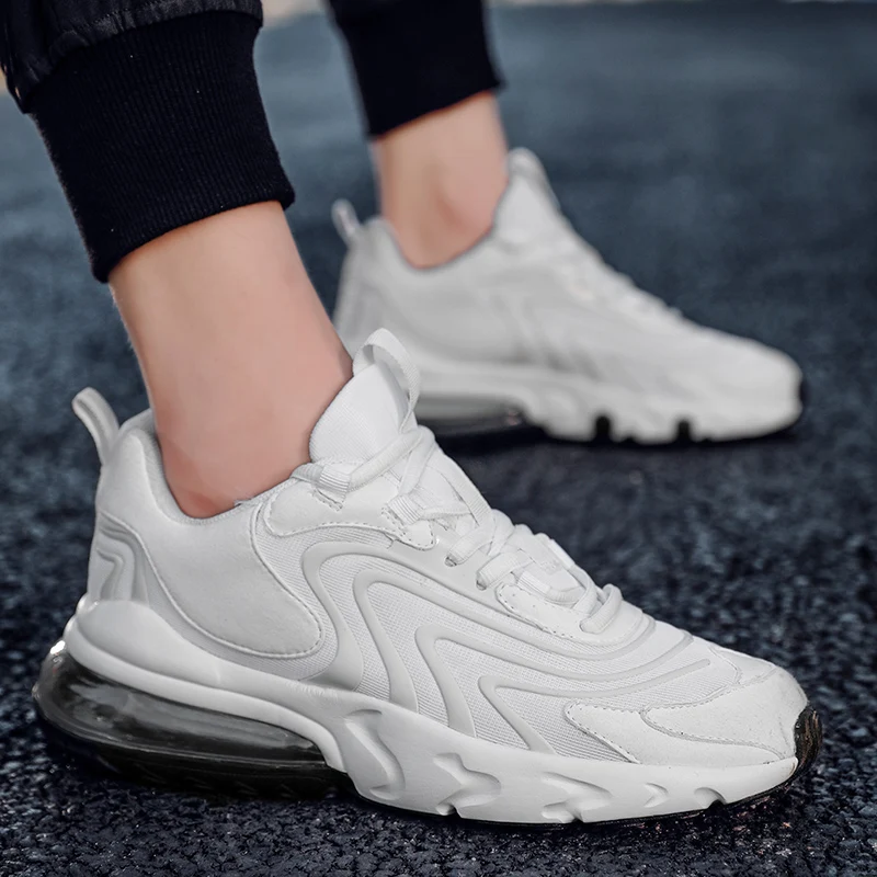 

White Trainers Leather Casual Shoes Men New Men's Shoe Sneakers Comfort Mens House Male Mesh Breathable Walking Loafers