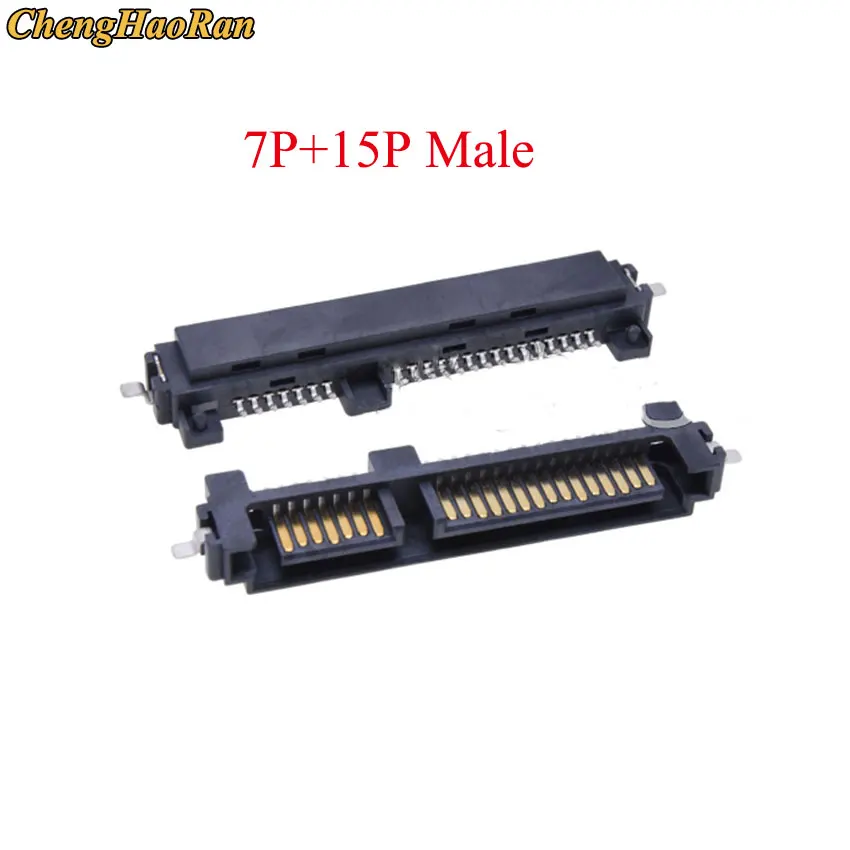 ChengHaoRan разъем интерфейса SATA SSD твердотельный диск сиденье 7 + 15P 22PIN Штекерный