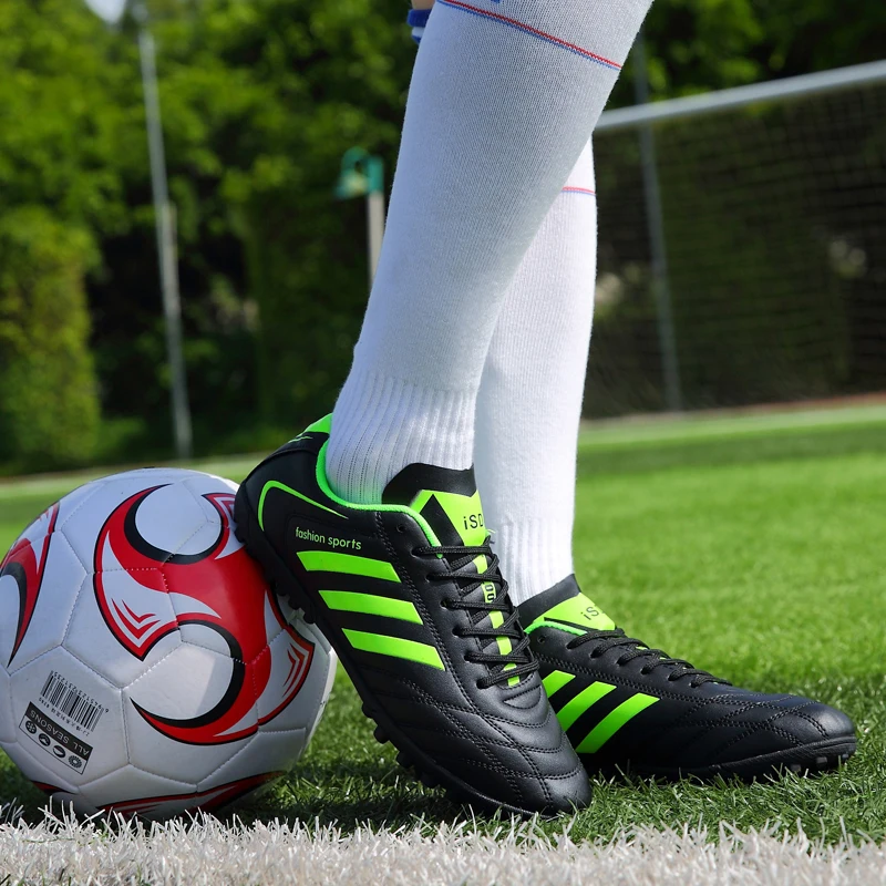 Men Football Shoes Athletic Soccer Shoes Kids Adults Soccer Cleats Training Football Sneakers Men Chaussures De Football Homme
