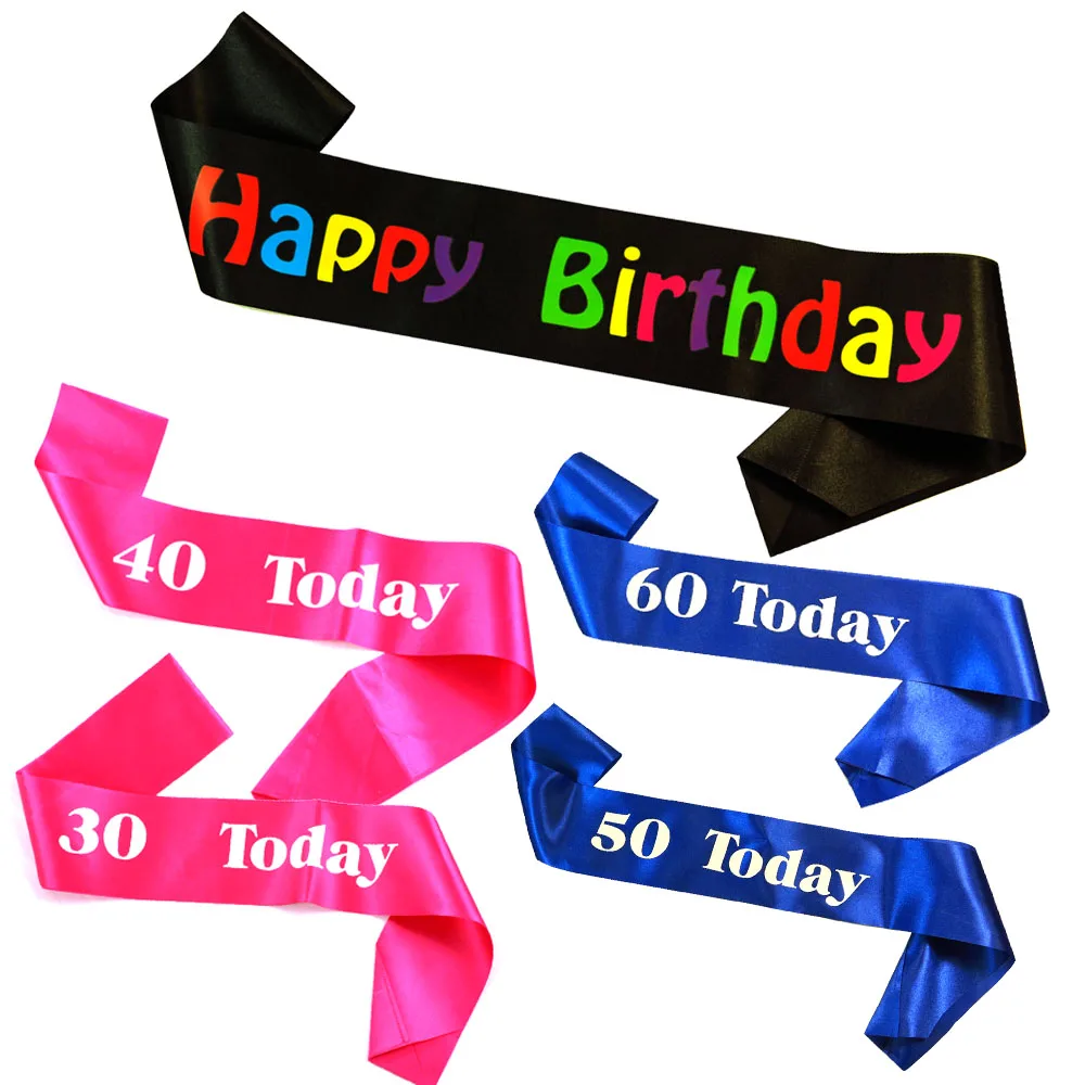 Вечерние украшения 5 шт. лента для дня рождения брошь принцессы девочек на день