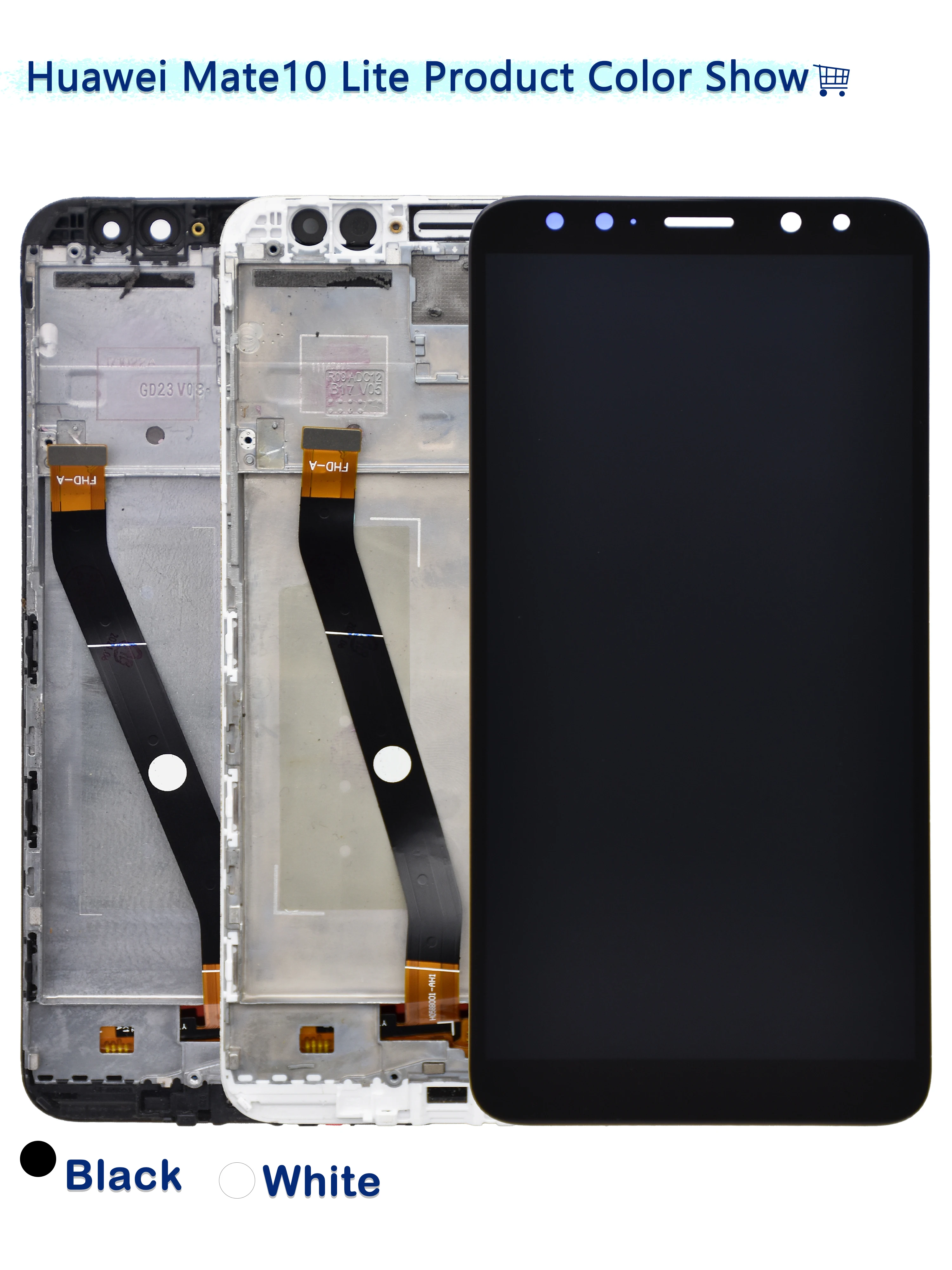 Оригинальный IPS-дисплей для HUAWEI Mate 10 lite ЖК-дисплей с сенсорным экраном и рамкой Lite