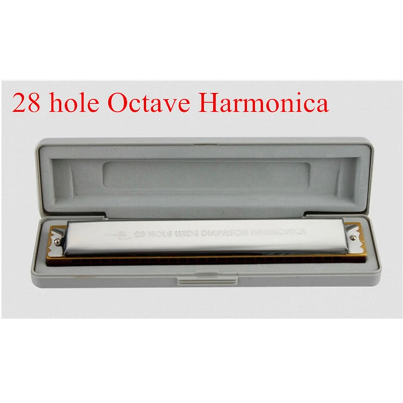 Гармоника Swan тремоло и Octave Mouth Harp с 28 отверстиями C Key Wide Diapason Range музыкальный