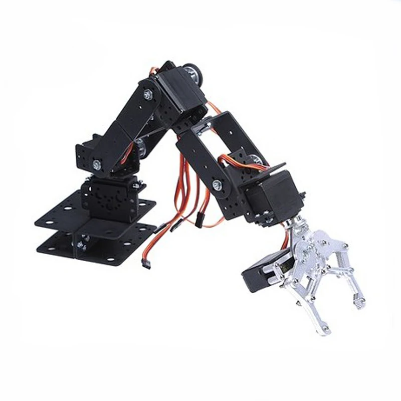 DIY 6 Axis Управление палетография робота модель с сервоприводы и серво пластина для